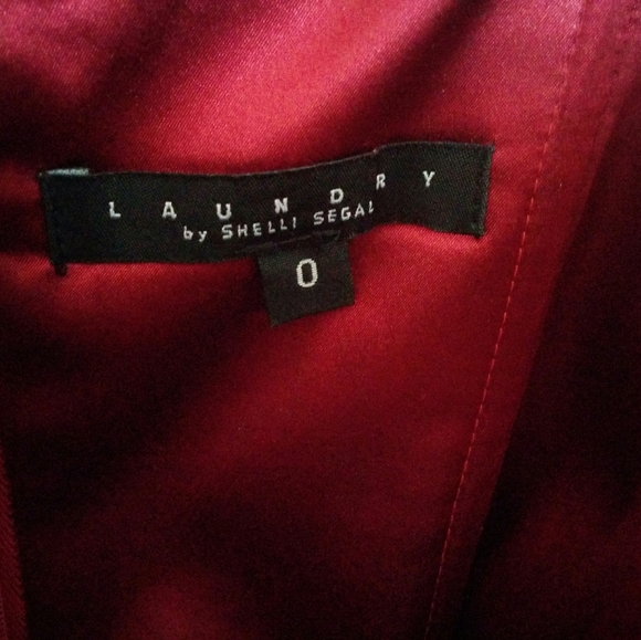 Laundry by Shelli Segal little red dress - Picture 2 of 4